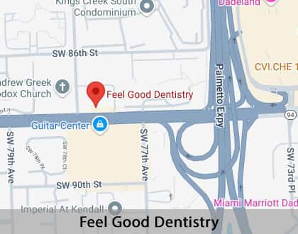 Map image for Dental Crowns and Dental Bridges in Miami, FL